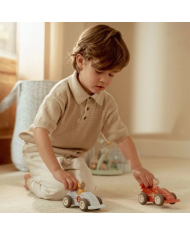 LITTLE DUTCH - Blocs empilables avec voitures