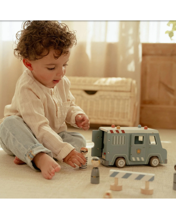 LITTLE DUTCH - Voiture de police en bois