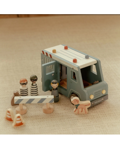 LITTLE DUTCH - Voiture de police en bois