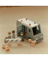 LITTLE DUTCH - Voiture de police en bois