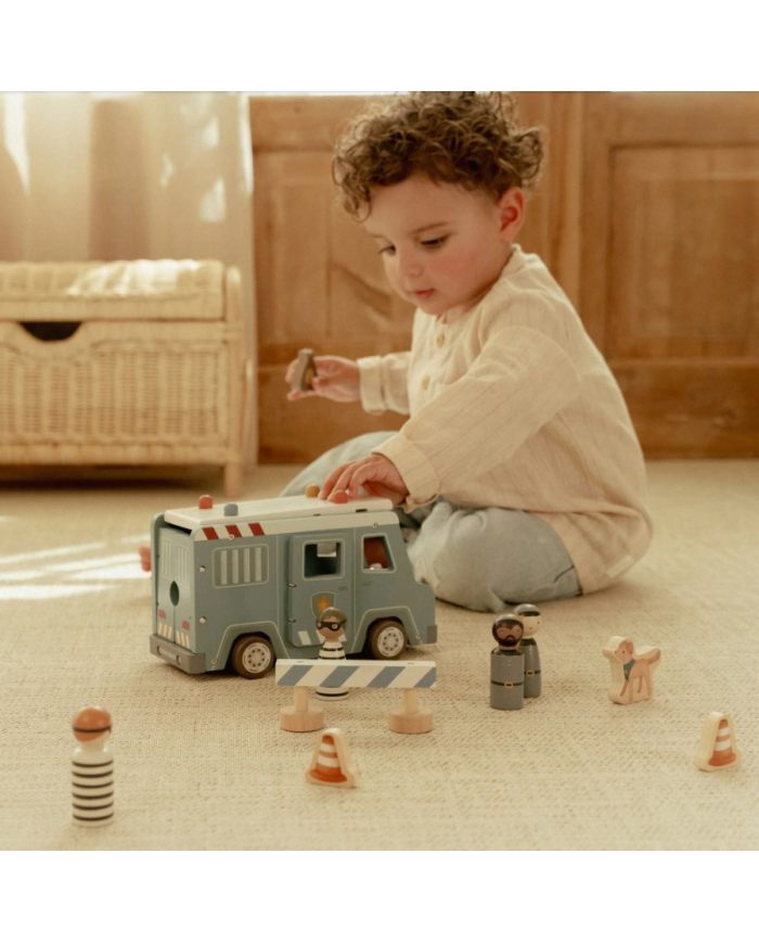 LITTLE DUTCH - Voiture de police en bois