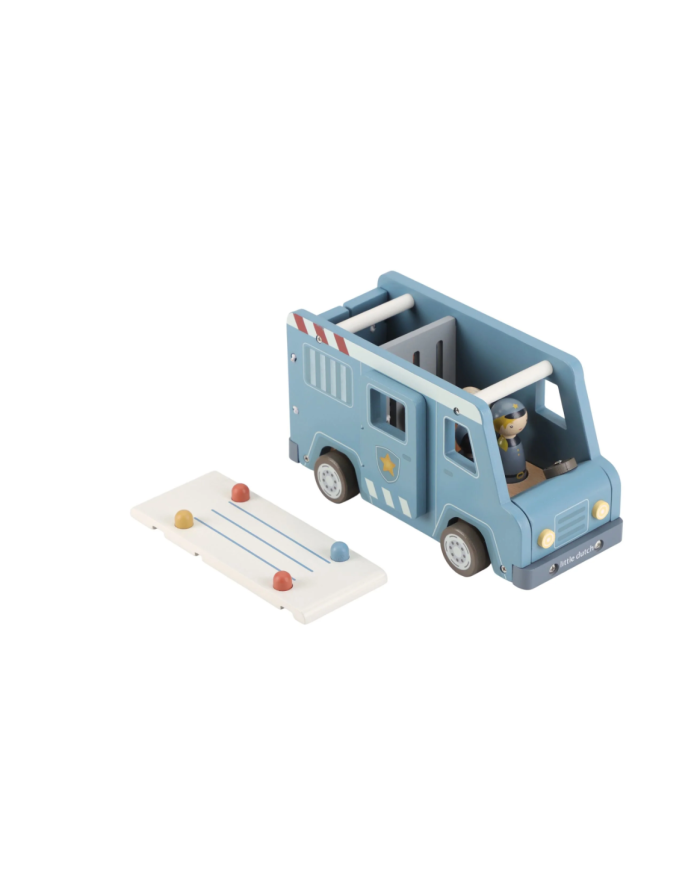 LITTLE DUTCH - Voiture de police en bois