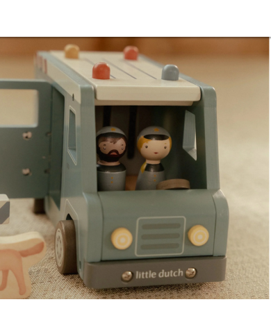 LITTLE DUTCH - Voiture de police en bois