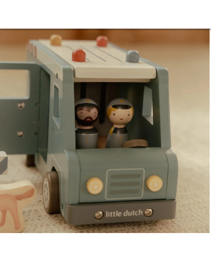 LITTLE DUTCH - Voiture de police en bois