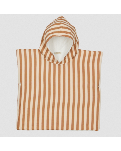 ATELIER WAGRAM - Poncho gaze - Rayures