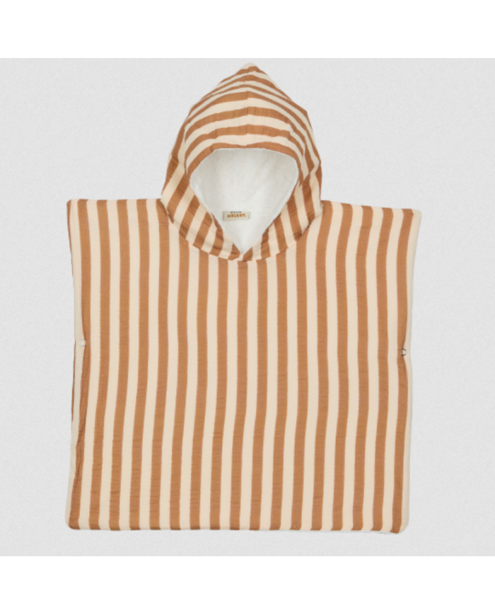 ATELIER WAGRAM - Poncho gaze - Rayures