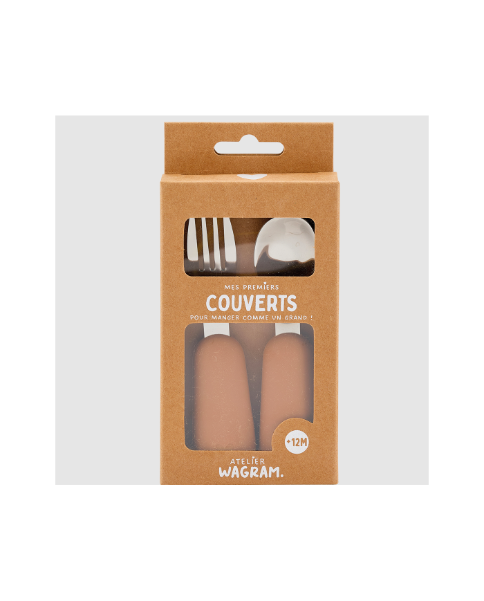 ATELIER WAGRAM - Kit de couverts bébé en silicone