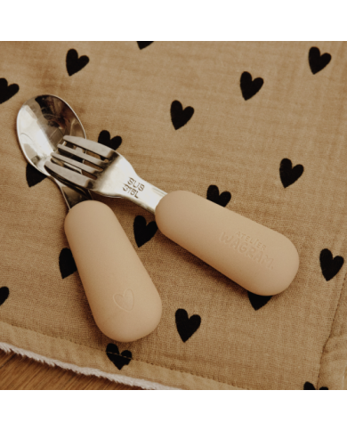 ATELIER WAGRAM - Kit de couverts bébé en silicone