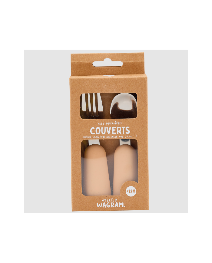 ATELIER WAGRAM - Kit de couverts bébé en silicone