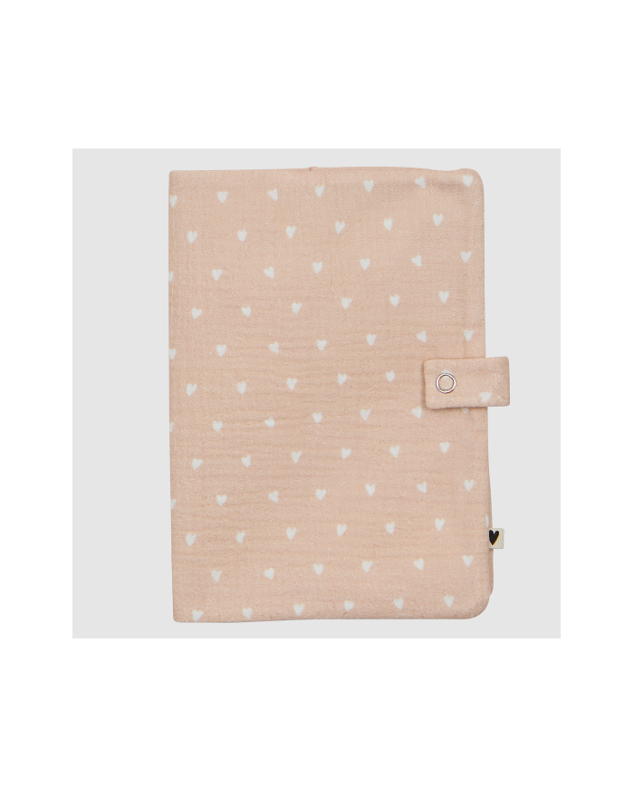 ATELIER WAGRAM - Protège carnet de santé en gaze de coton – “Mon carnet de santé”