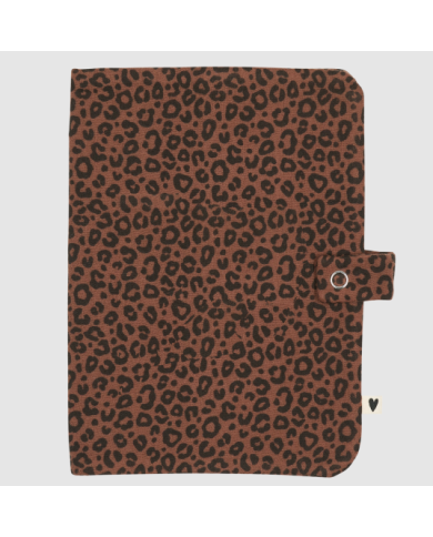 ATELIER WAGRAM - Protège carnet de santé en gaze de coton – “Mon carnet de santé”