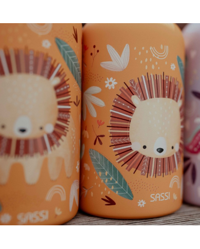 SASSI - Gourde en inox - Chompy le lion