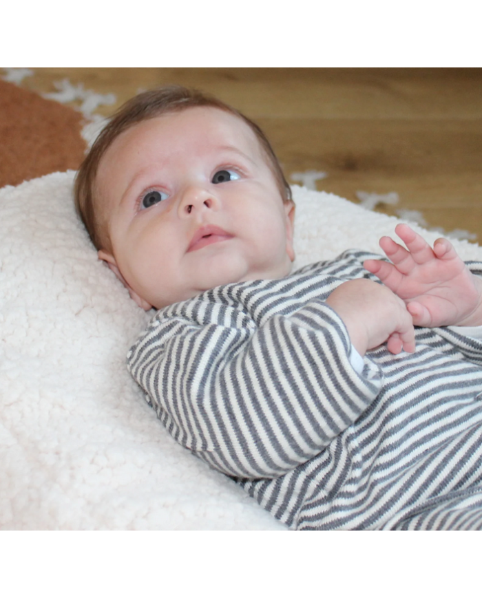 TANTE REINE - Housse 2 en 1 pour coussin d'allaitement - Sherpa