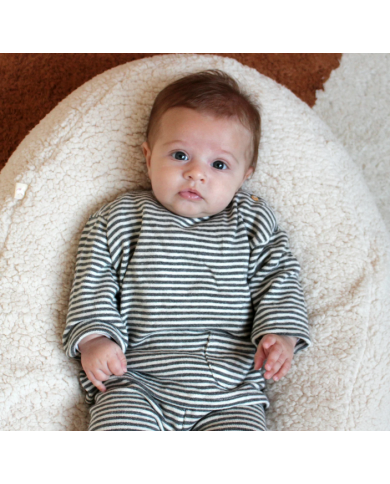 TANTE REINE - Housse 2 en 1 pour coussin d'allaitement - Sherpa