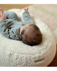 TANTE REINE - Housse 2 en 1 pour coussin d'allaitement - Sherpa