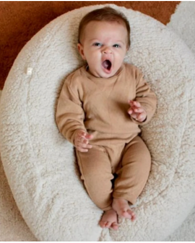 TANTE REINE - Housse 2 en 1 pour coussin d'allaitement - Sherpa