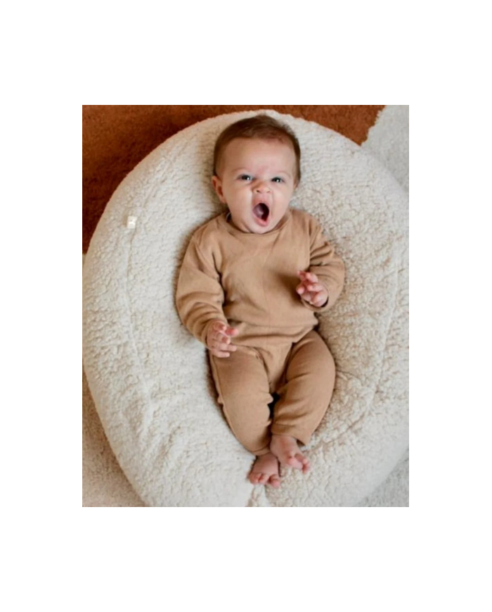 TANTE REINE - Housse 2 en 1 pour coussin d'allaitement - Sherpa