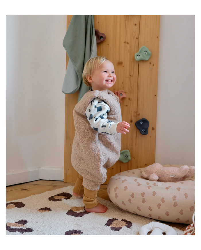 TANTE REINE - Gigoteuse à pieds - Teddy