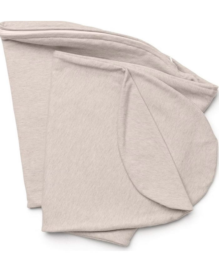 DOOMOO - Housse de coussin d'allaitement - Sable chiné