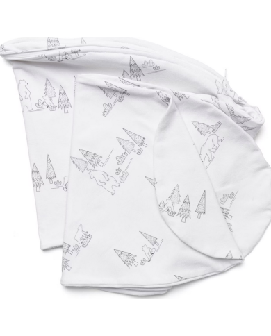 copy of Coussin allaitement-gris chiné white