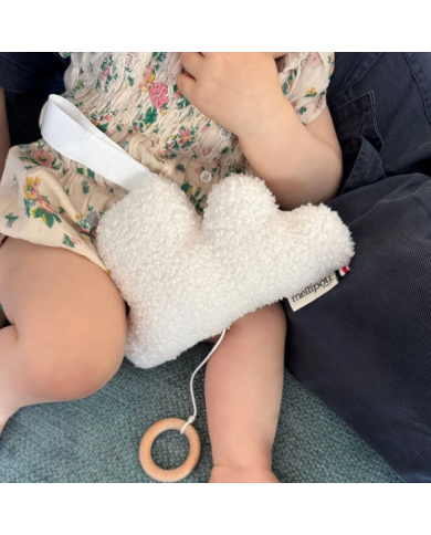 MELLIPOU - Coussin musical nuage Donna - Stevie Wonder MELLIPOU - Coussin musical nuage Donna - Stevie Wonder