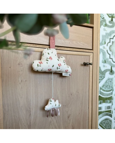 MELLIPOU - Coussin musical nuage Holiday - La Boum MELLIPOU - Coussin musical nuage Holiday - La Boum