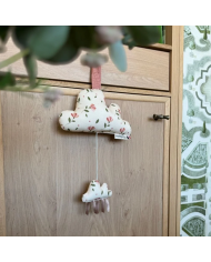 MELLIPOU - Coussin musical nuage Holiday - La Boum