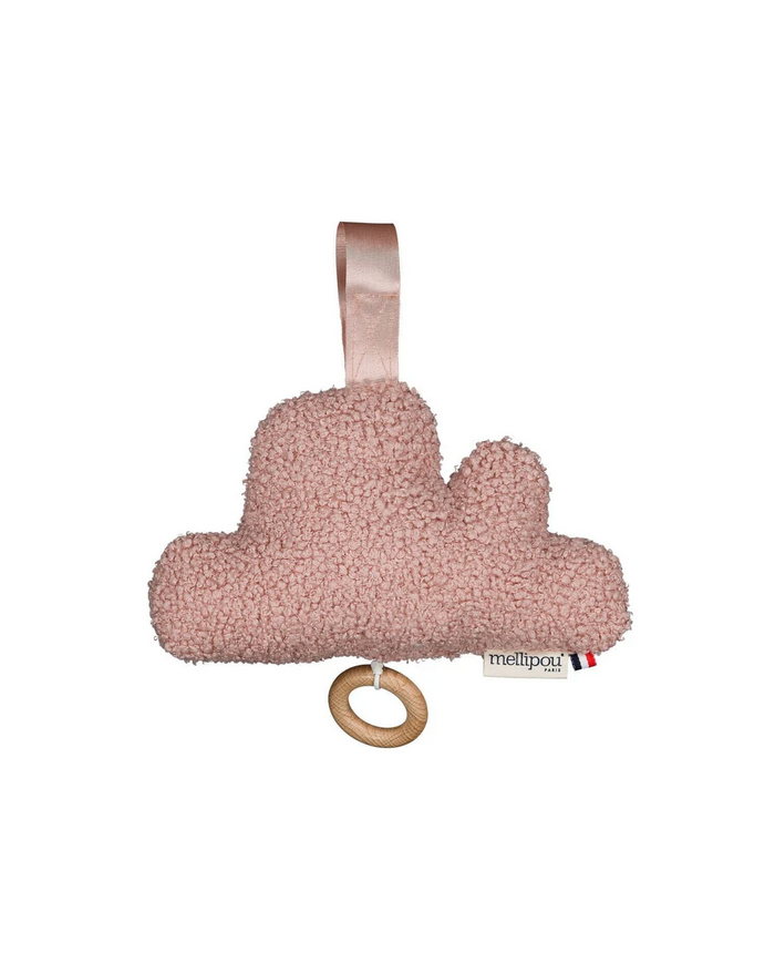 MELLIPOU - Coussin musical nuage Pink - Friends