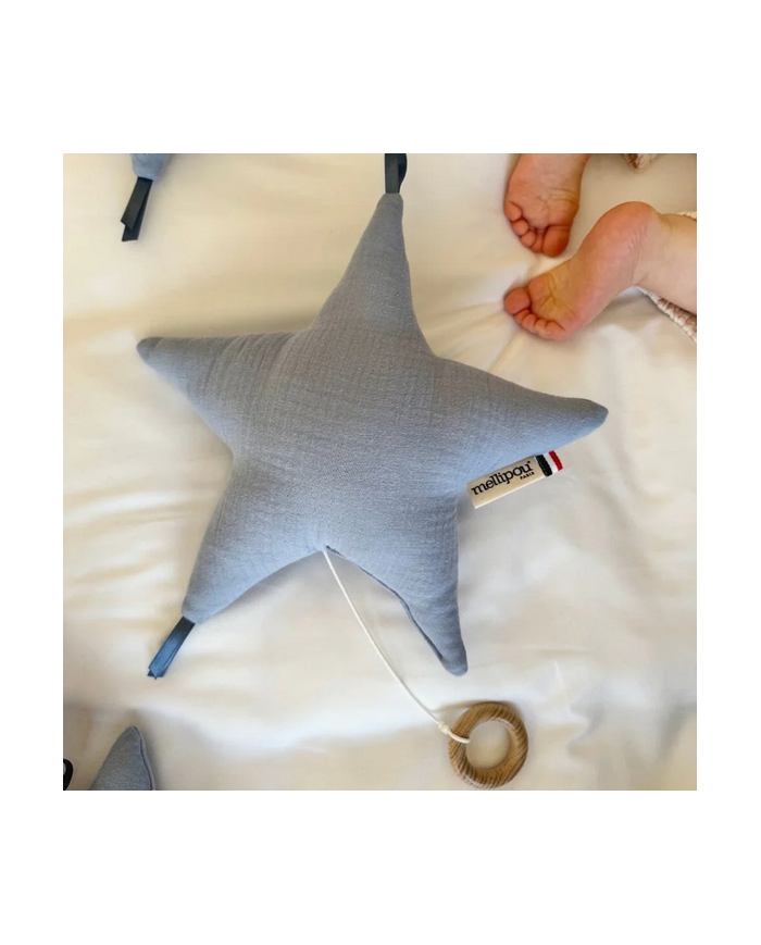 MELLIPOU - Coussin musical étoile Lennon - La Boum