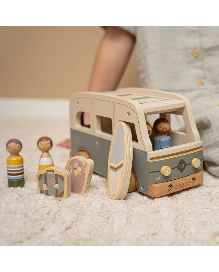 LITTLE DUTCH – Camping-car vintage en bois