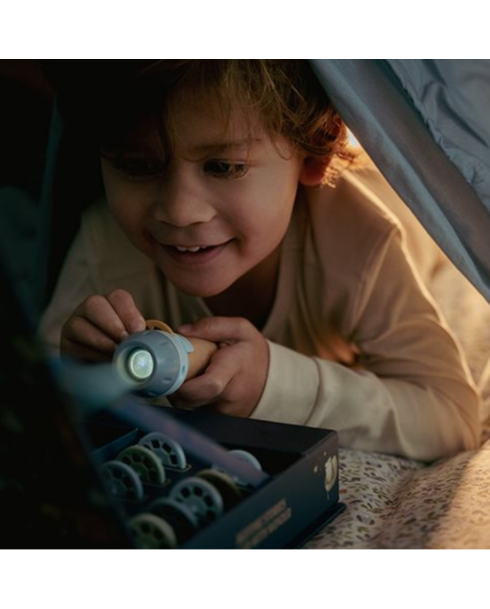 LITTLE DUTCH – Lampe de poche à histoires - Bleue