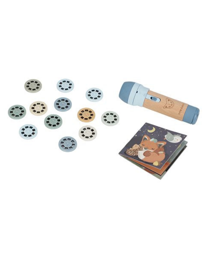 LITTLE DUTCH – Lampe de poche à histoires - Bleue