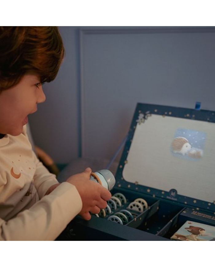 LITTLE DUTCH – Lampe de poche à histoires - Bleue