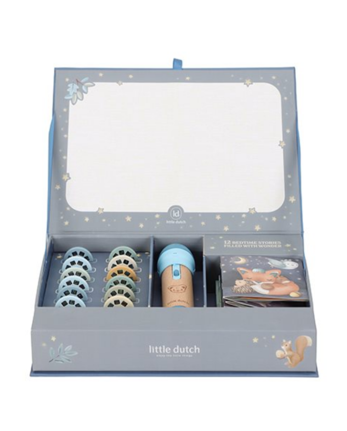 LITTLE DUTCH – Lampe de poche à histoires - Bleue
