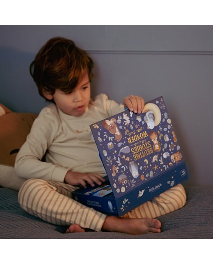 LITTLE DUTCH – Lampe de poche à histoires - Bleue