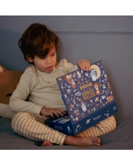LITTLE DUTCH – Lampe de poche à histoires - Bleue