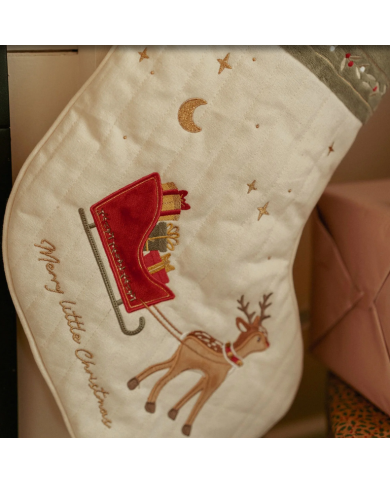 LITTLE DUTCH NOEL - Chaussette de Noël à suspendre LITTLE DUTCH NOEL - Chaussette de Noël à suspendre