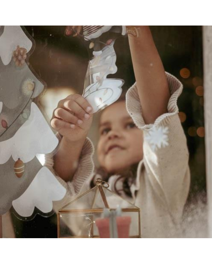 LITTLE DUTCH NOEL - Autocollants de fenêtre sapin