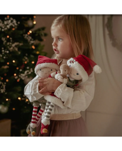 LITTLE DUTCH NOEL - Poupée de Noël Rosa ou Jim LITTLE DUTCH NOEL - Poupée de Noël Rosa ou Jim