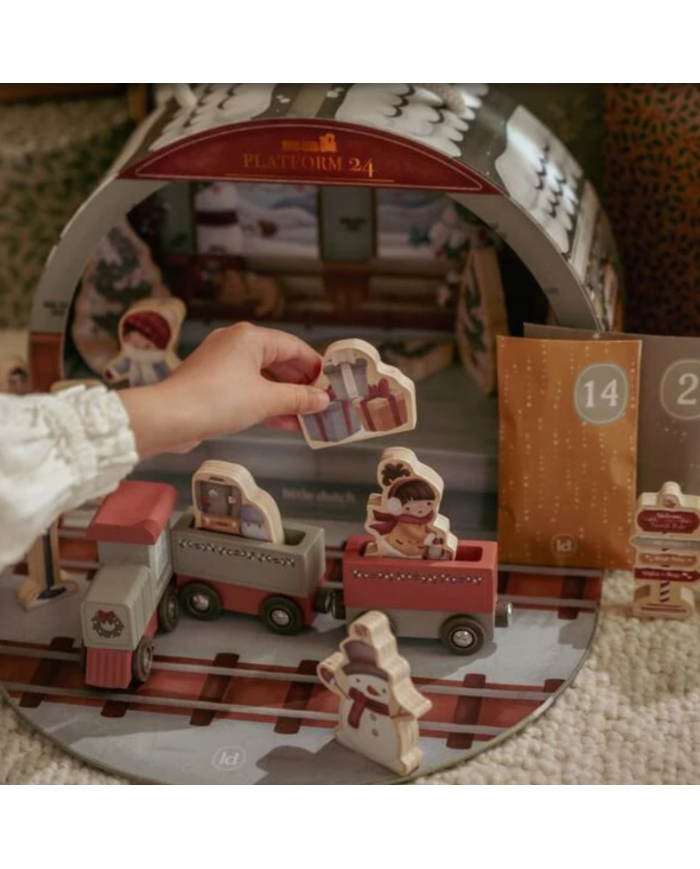 LITTLE DUTCH NOEL - Calendrier de l'Avent - Petit train LITTLE DUTCH NOEL - Calendrier de l'Avent - Petit train