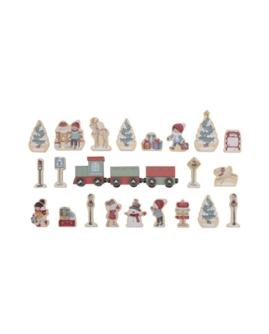 LITTLE DUTCH NOEL - Calendrier de l'Avent - Petit train LITTLE DUTCH NOEL - Calendrier de l'Avent - Petit train