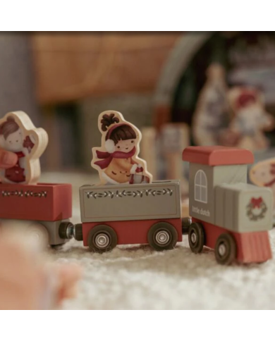 LITTLE DUTCH NOEL - Calendrier de l'Avent - Petit train LITTLE DUTCH NOEL - Calendrier de l'Avent - Petit train