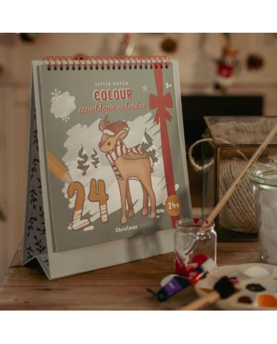 LITTLE DUTCH NOEL - Calendrier de l'Avent à colorier LITTLE DUTCH NOEL - Calendrier de l'Avent à colorier
