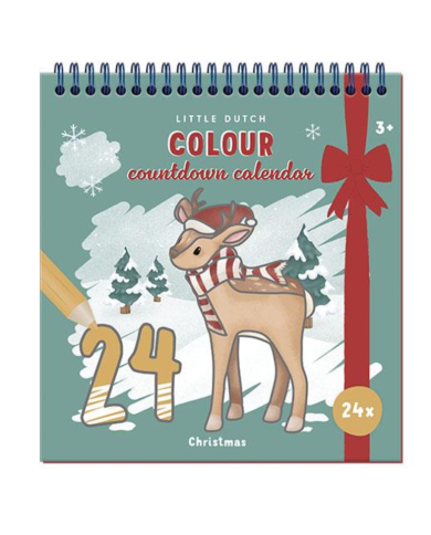 LITTLE DUTCH NOEL - Calendrier de l'Avent à colorier LITTLE DUTCH NOEL - Calendrier de l'Avent à colorier