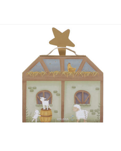 LITTLE DUTCH NOEL - Crèche de Noël en bois LITTLE DUTCH NOEL - Crèche de Noël en bois