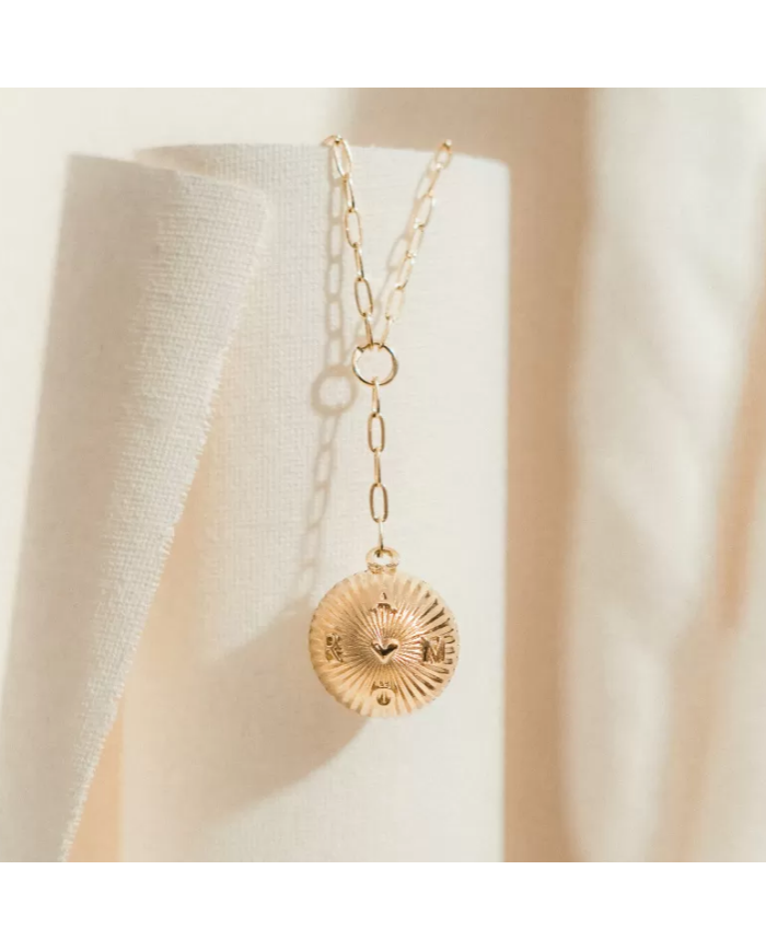 copy of Bola-JOY or jaune- cordon rose/crème