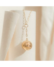 copy of Bola-JOY or jaune- cordon rose/crème