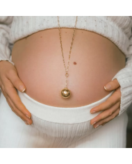 copy of Bola-JOY or jaune- cordon rose/crème