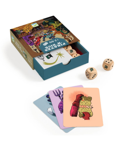 DJECO – Pirates’n’dice – Jeu de dés et de défis pour enfant DJECO – Pirates’n’dice – Jeu de dés et de défis pour enfant