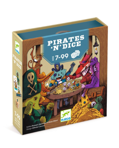DJECO – Pirates’n’dice – Jeu de dés et de défis pour enfant DJECO – Pirates’n’dice – Jeu de dés et de défis pour enfant